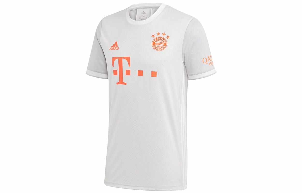 Мужская футболка adidas FCB A JSY (белая) — фото 1