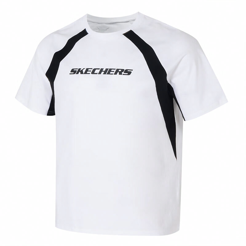 Футболка Skechers (черно-серая)