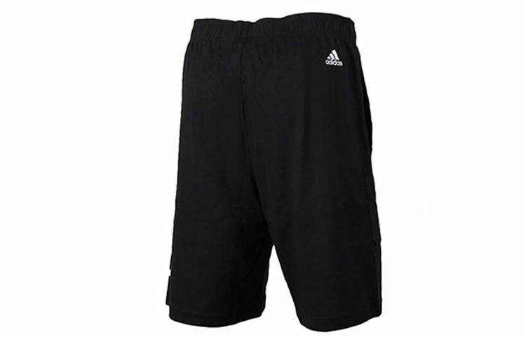 Мужские шорты adidas Ess Lin Shor SJ (черные) — фото 1