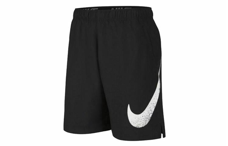Мужские шорты Nike Swoosh (черные) — фото 1