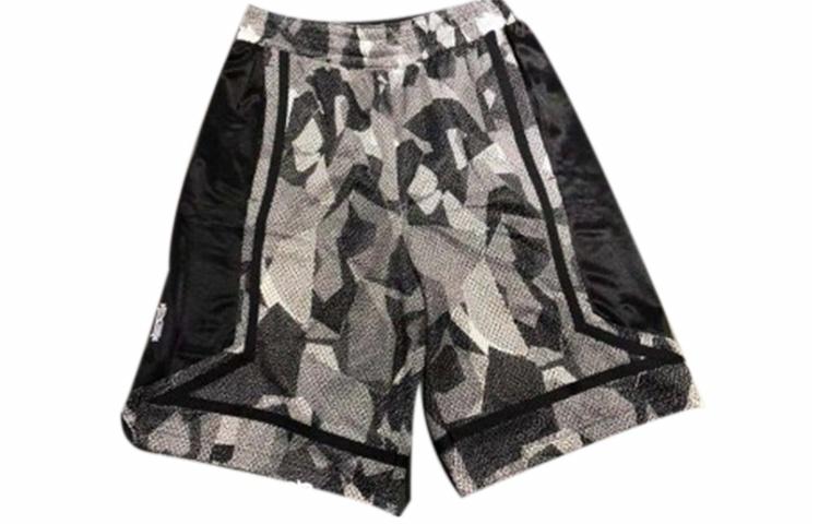 Мужские штаны Nike Camo Shorts (серый камуфляж) — фото 1