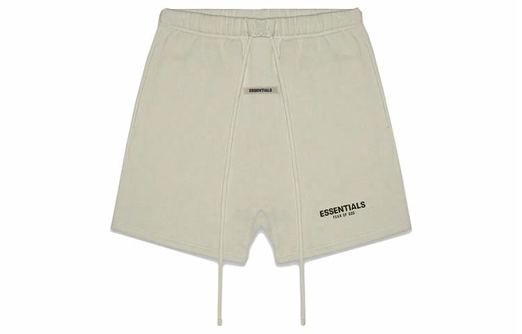 Мужские штаны Fear of God Essentials FW20 Sweat Shorts Moss (зеленый мох) — фото 1