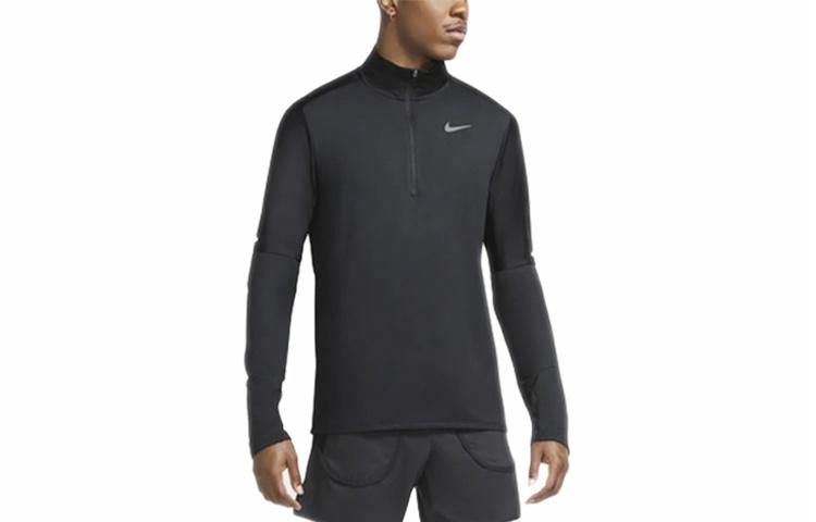 Мужская футболка Nike Running (черная) — фото 3