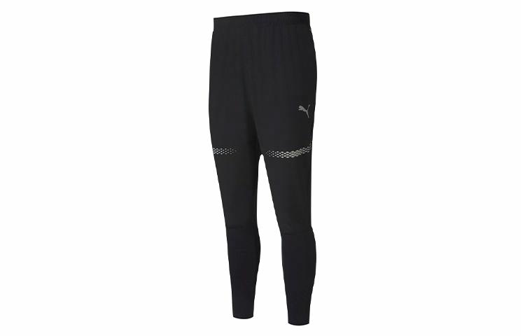 Мужские штаны PUMA Runner Id Tapered (черные)