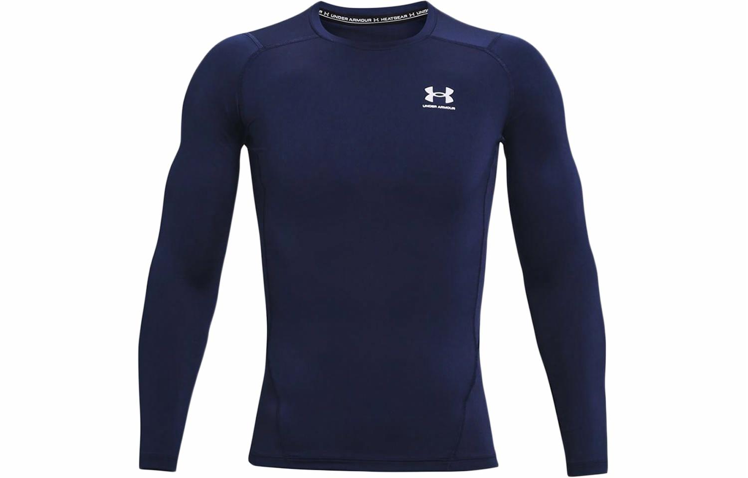 Мужская футболка Under Armour HeatGear (темно-синяя)