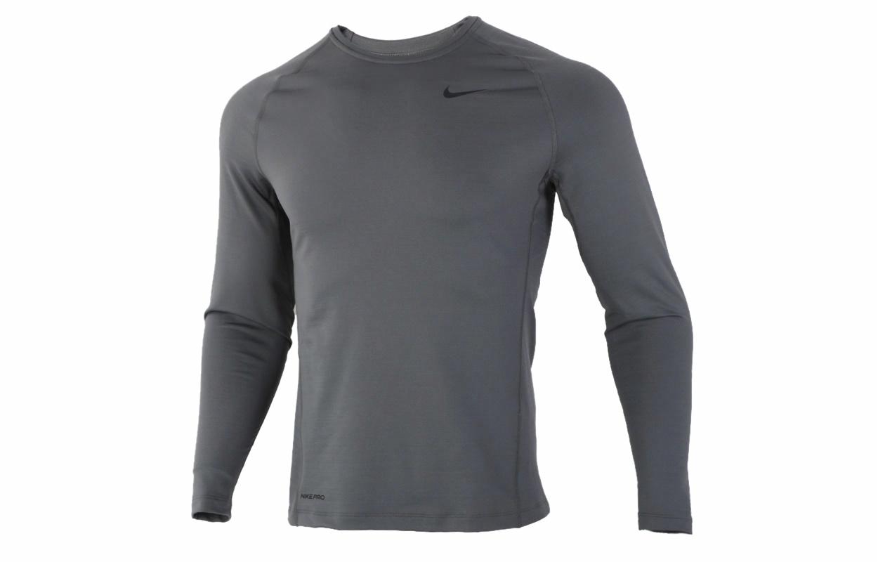 Мужская футболка Nike Pro (серая) — фото 1