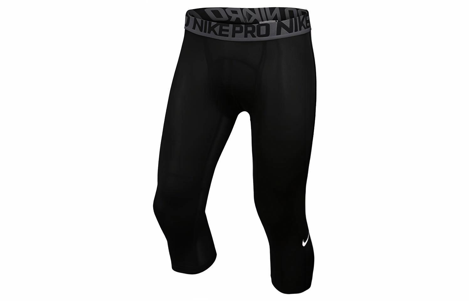 Мужские штаны Nike Pro (черные) — фото 1