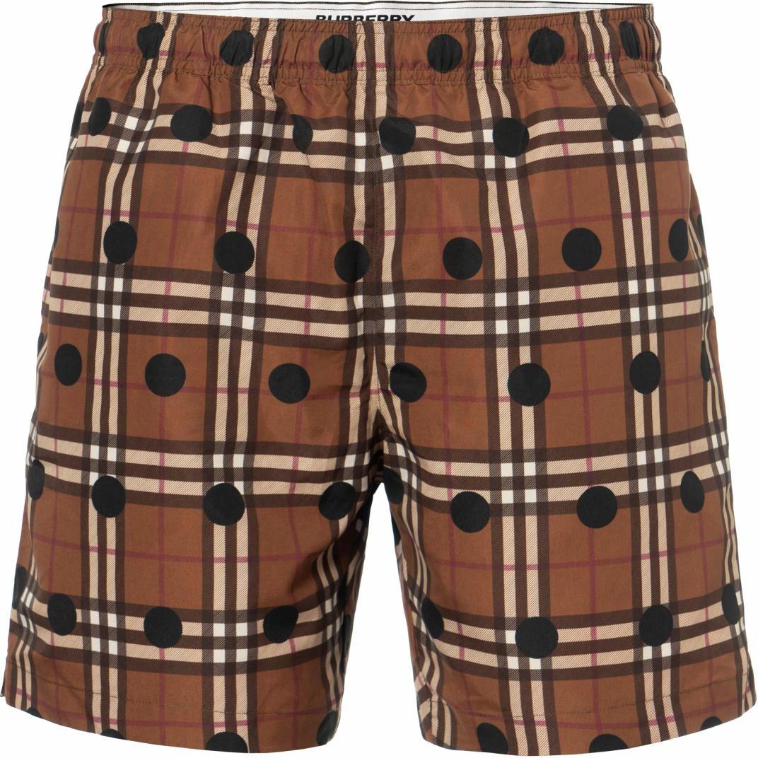 Мужские шлепанцы Burberry (/ коричневые)