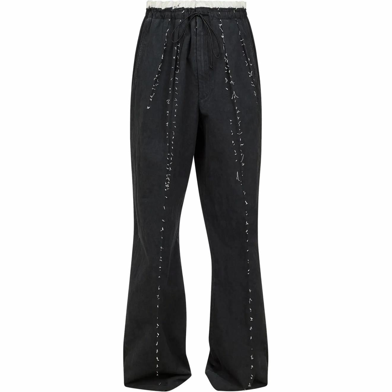 Мужские штаны Maison Margiela SS25 (черные)