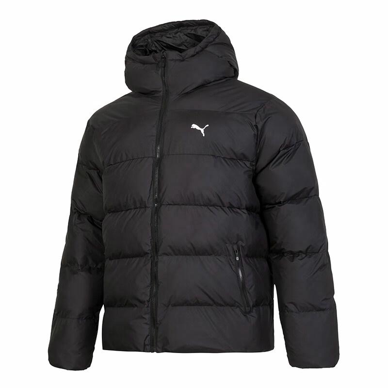 Мужская куртка PUMA куртка-пуховик (черная)