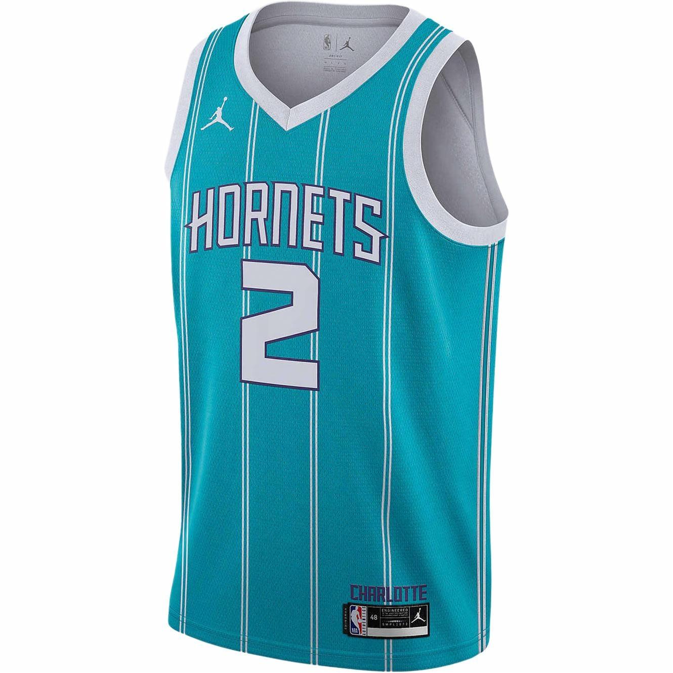 Мужская футболка Jordan NBA Charlotte Hornets (мятная)