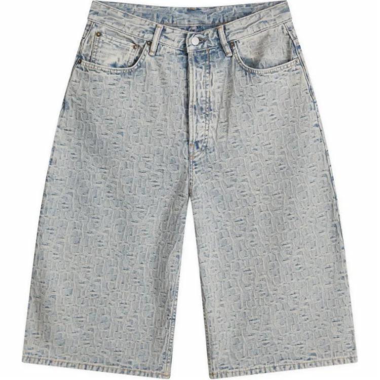 Мужские шорты Acne Studios (синие)