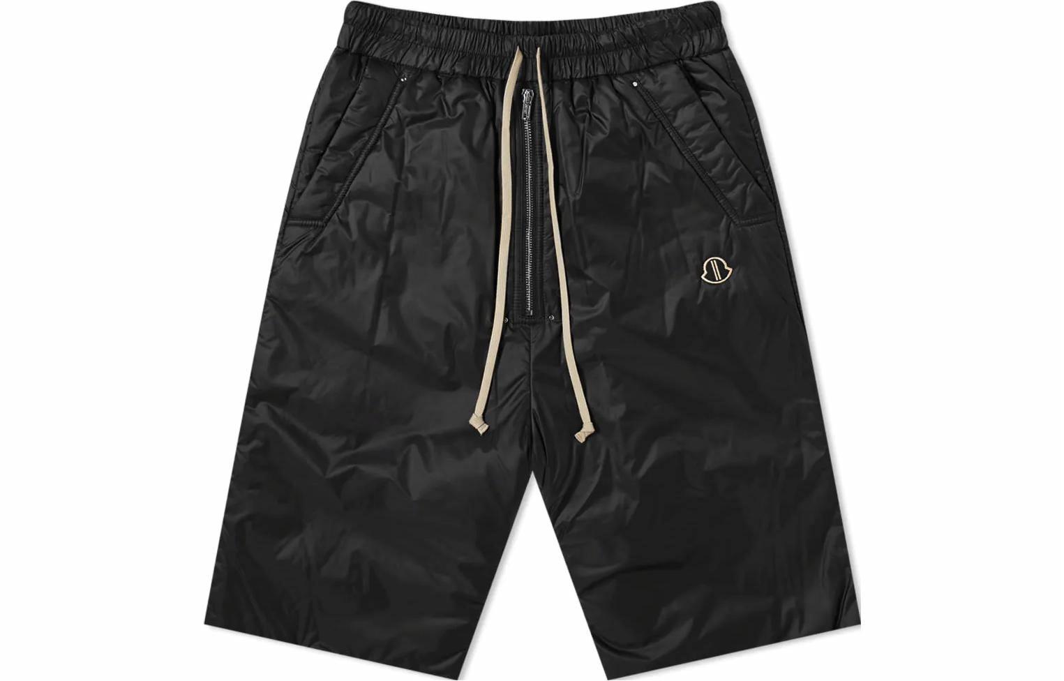 Мужские шорты MONCLER GENIUS (черные)