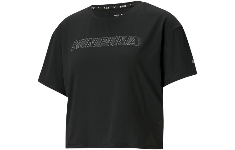 Женская футболка PUMA Run Cooladapt (черная)