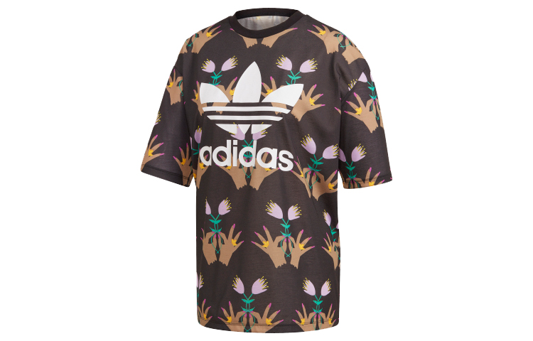 Женская футболка adidas originals Aop Tee T (серая)