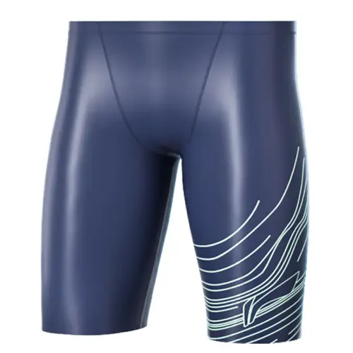 Li Ning Swimming Shorts Men's Aqua Blue