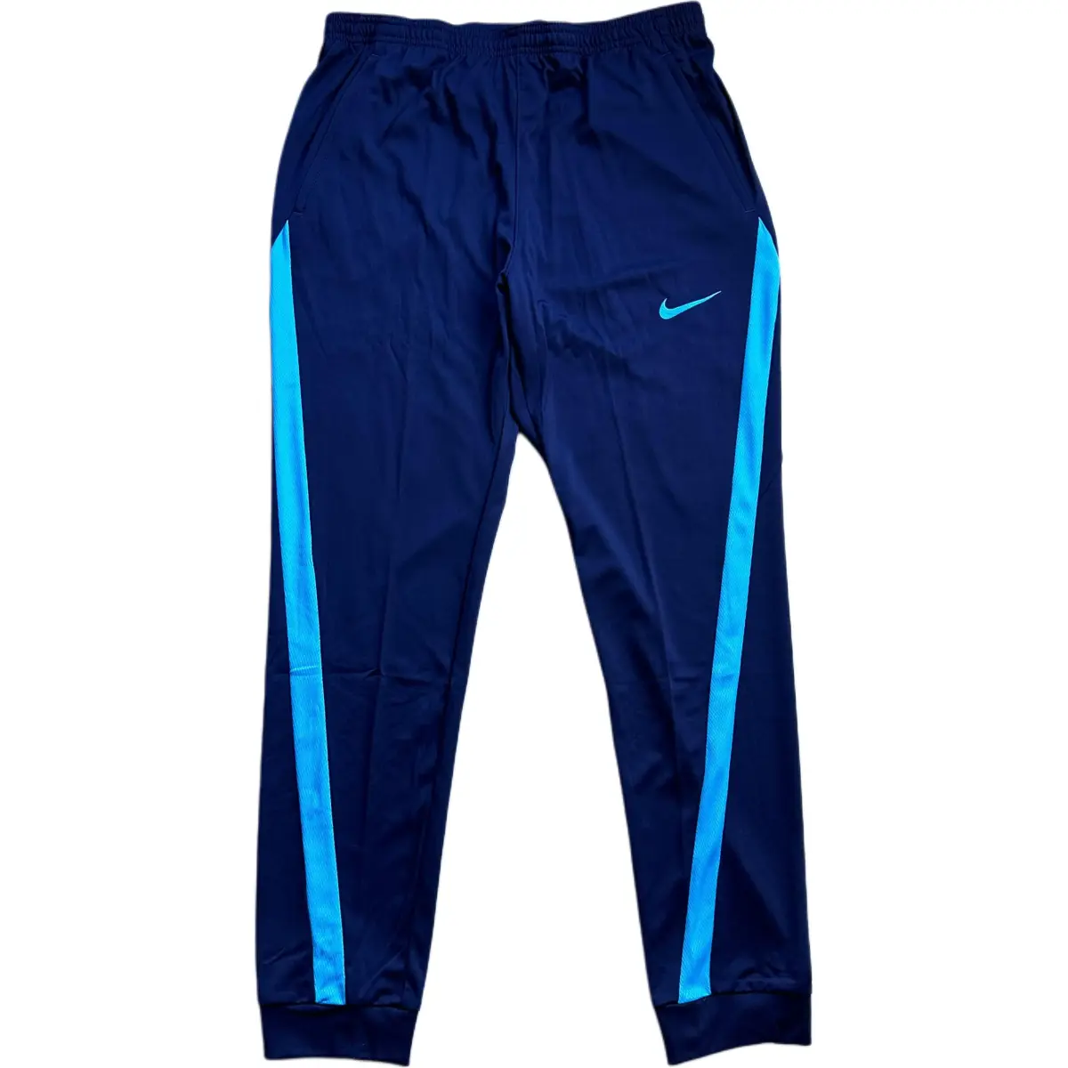 Nike Casual Pants Men's Navy Blue Thin Cuffed Pants