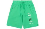 Nike Casual Shorts Men's Green Moderate
