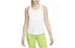 Nike Tank Tops Women's White Crew Neck Moderate Straight Fit