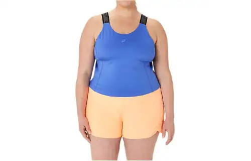 Asics Fit Sana Cropped Tank Top Women's Blue