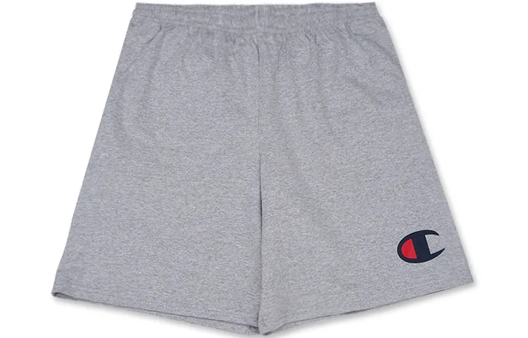 Champion Shorts US Version Unisex Light Gray