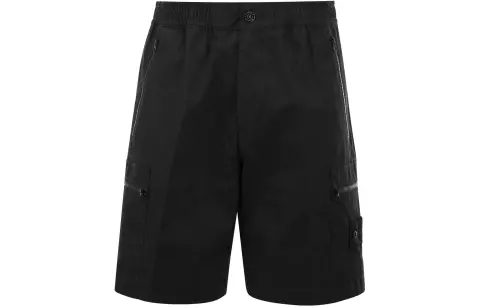 STONE ISLAND Casual Shorts Men's Black