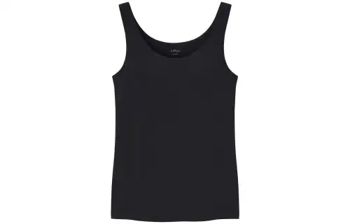 UNIQLO Tank Tops Women's Black 09 Moderate