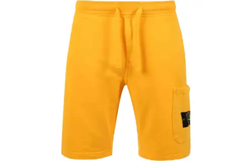 STONE ISLAND Casual Shorts Men's Yellow