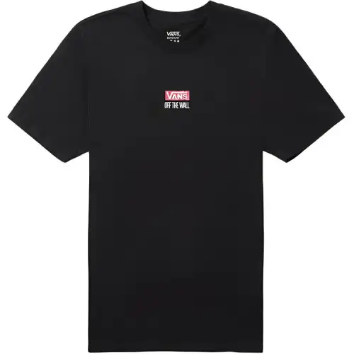 Vans TEE SSOFF THE WALL Regular T Shirt Women's Black