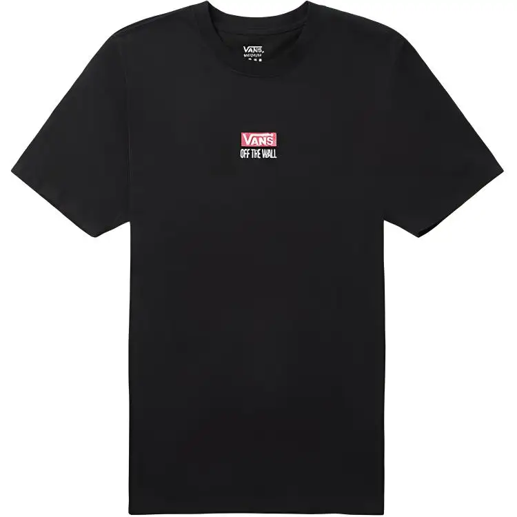 Vans TEE SSOFF THE WALL Regular T Shirt Women's Black
