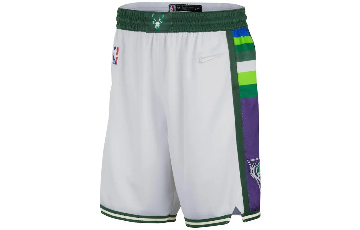 Nike Nba Milwaukee Bucks Swingman City Edition Dri fit Shorts Shorts
