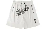 ANTA Basketball Collection Basketball Shorts Men's Beige Yellow Moderate Straight Fit Pants