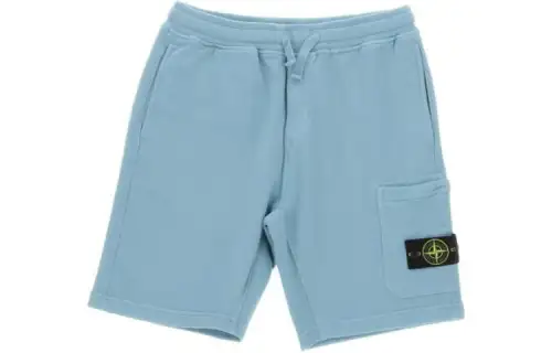 STONE ISLAND Casual Shorts Men's Blue Moderate