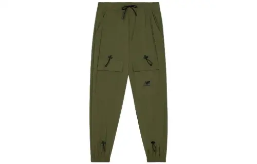 New Balance Sports Pants Men's Green Moderate