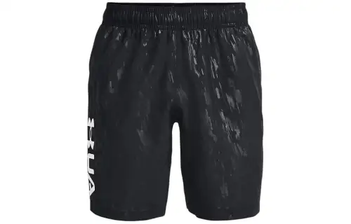 Under Armour Woven Emboss Casual Shorts Men's Black