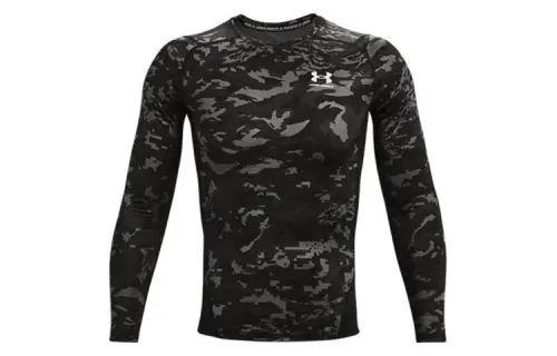 Under Armour HeatGear Fitness Clothing Men's Black Moderate