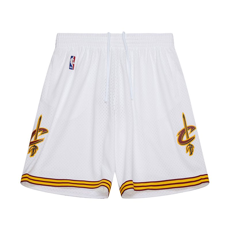 Mitchell Ness x NBA Cleveland Knight Basketball Shorts Unisex White