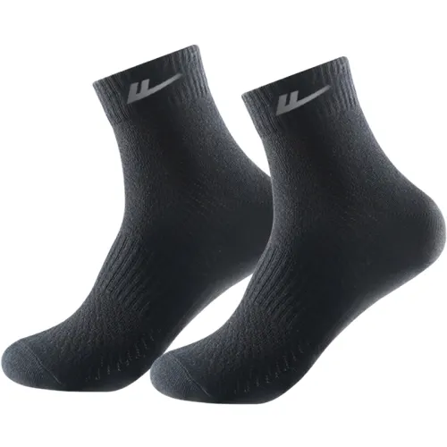 Warrior, sports antibacterial breathable knee socks for men and women, absorbs sweat and smell, for running, mid-length