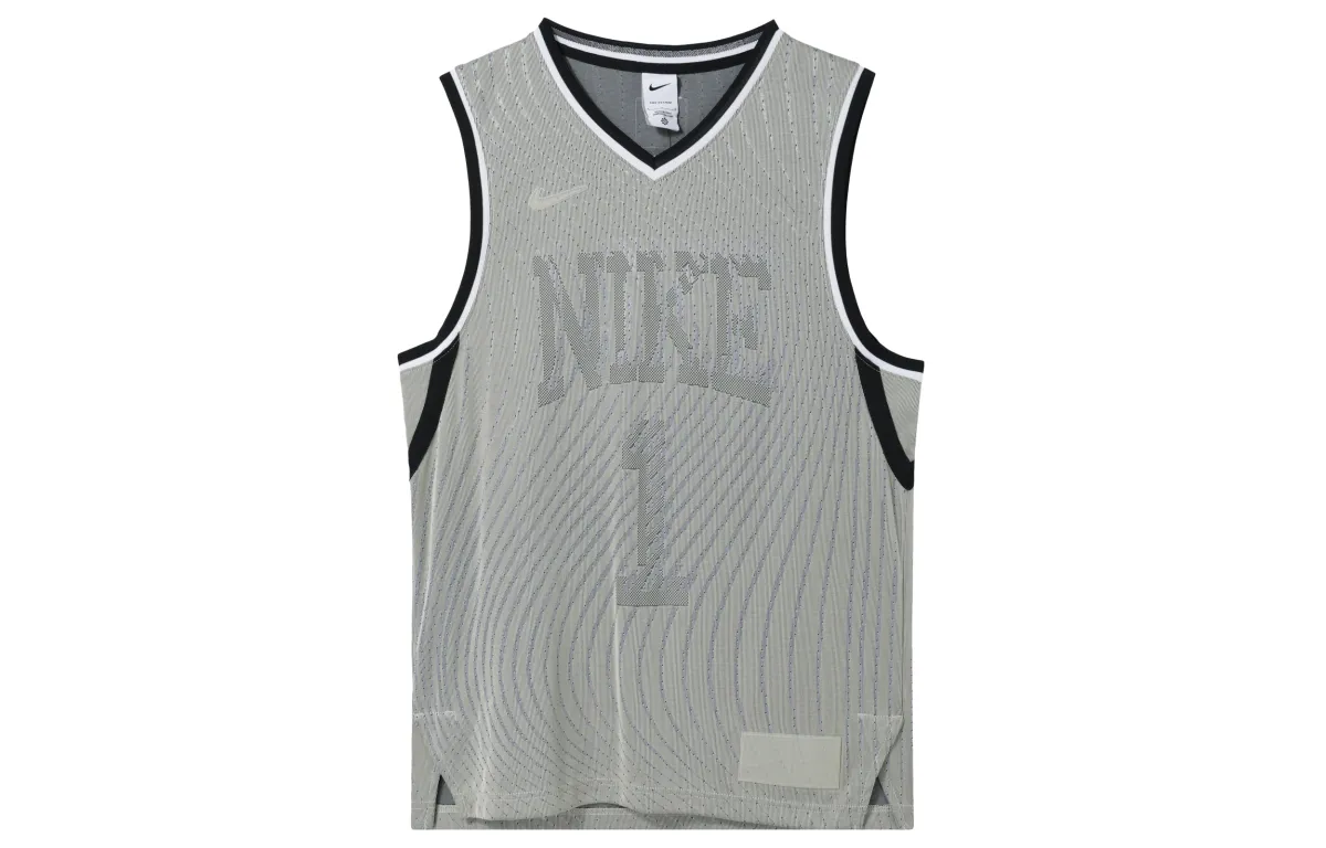 Nike Basketball Jersey Men's Light Gray