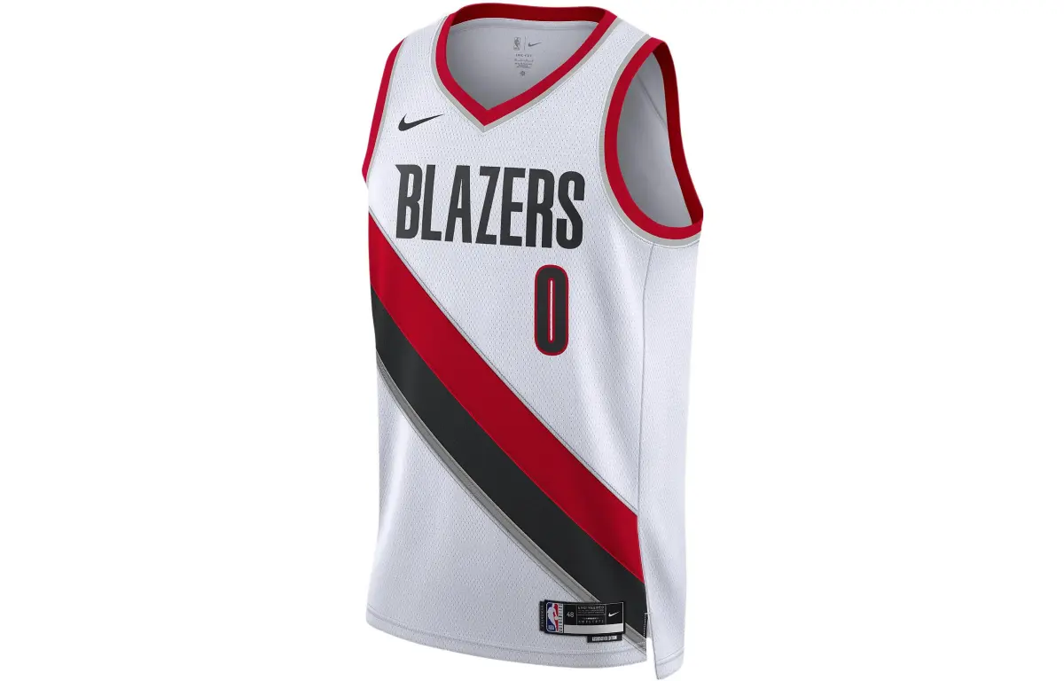 Nike Basketball Jerseys Unisex White Moderate Straight Fit