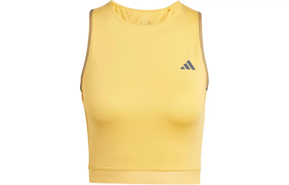 Adidas Free Shipping With AdiClub Adizero Running Crop Tank Top