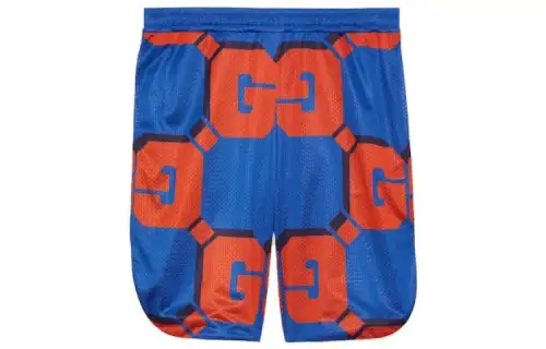 GUCCI Casual Shorts Men's Blue Moderate