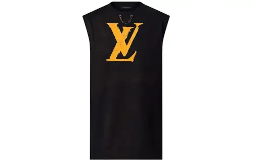 LOUIS VUITTON Tank Top Women's Black