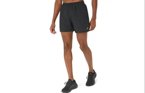 ASICS KATAKANA Casual Shorts Men's Black Moderate