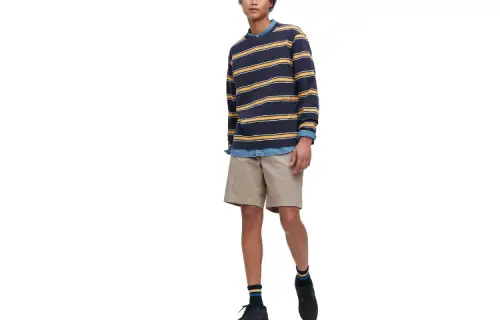UNIQLO Casual Shorts Unisex Beige Moderate