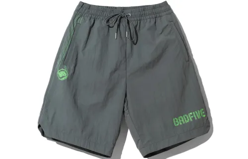Li Ning Sports Shorts Men's Dark Gray Green Moderate