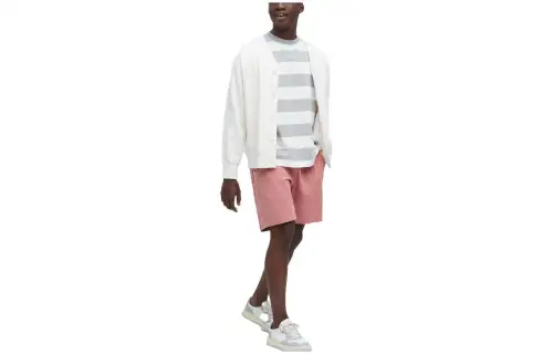 UNIQLO Casual Shorts Men's Peach Pink Thin