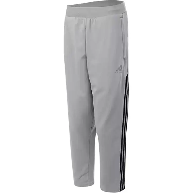 Adidas BASKETBALL TRACKSUIT BOTTOMS Knitted Sweatpants Men's Pure Quality Gray
