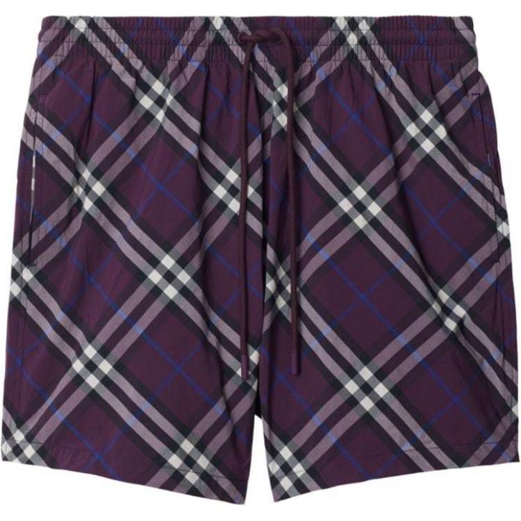 Burberry Check-print Swim Shorts