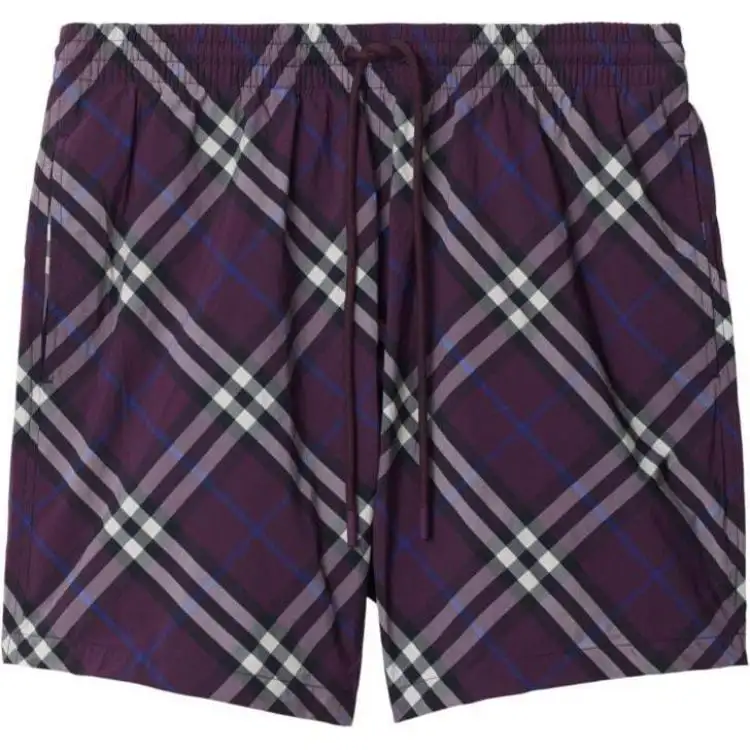 Burberry Check-print Swim Shorts